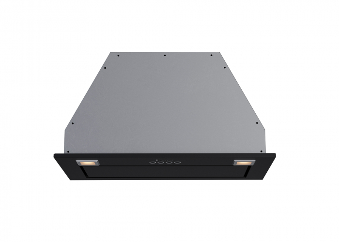 Hotă de bucătărie Pyramis Turbo ERN, total incorporabilă, 52 cm, motor puternic, 760 m³/h, control Soft Touch și timer, design modern cu finisaj metalic negru rezistent [3]