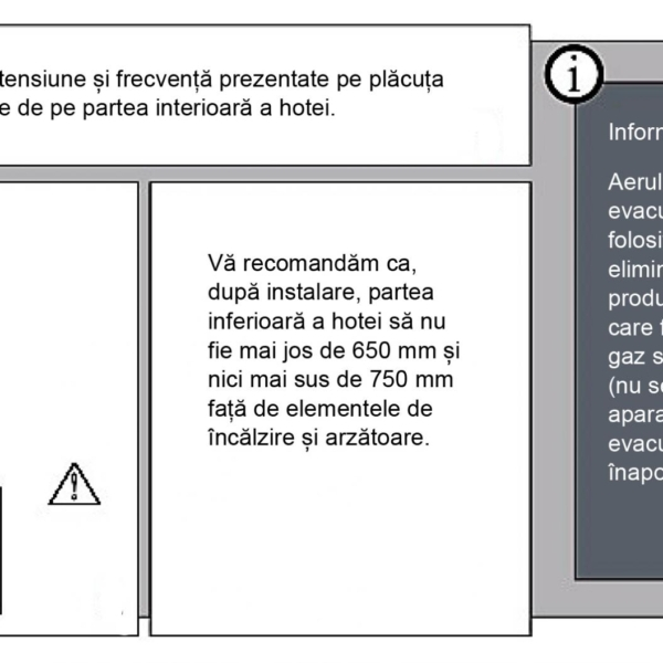 Hota decorativa inclinata Samus HSI630MGB, tip turn cu partea de lucru inclinata, 297 mc/h, 1 motor, latime 60 cm, filtru de grasime din aluminiu, Neagra [3]