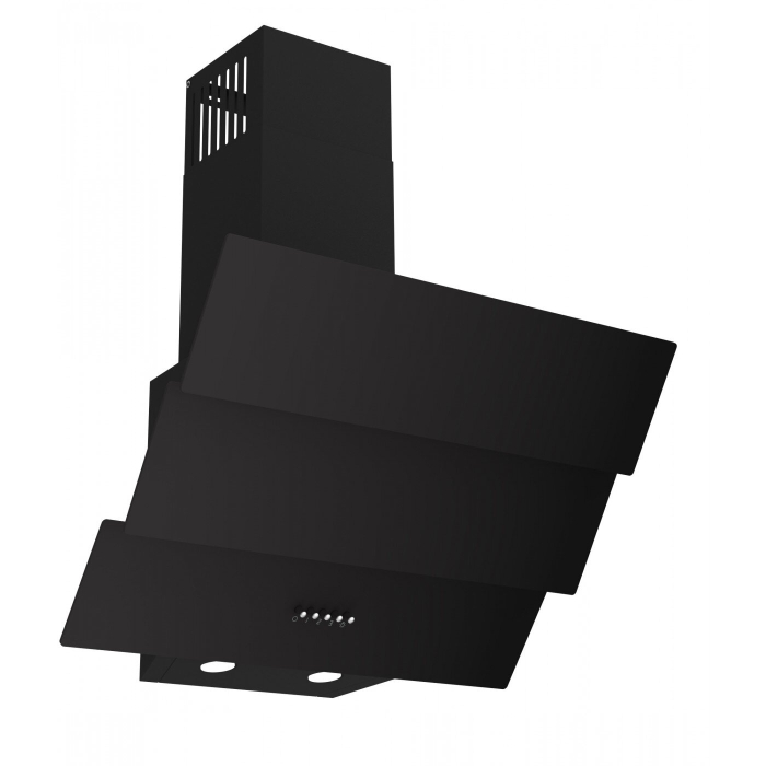 Hota decorativa LDK HD-4CGBK, Putere de absorbtie 450 m3/h, 3 trepte de putere, Iluminare LED, Sticla securizata, Filtru aluminiu, 60 cm, Negru [4]