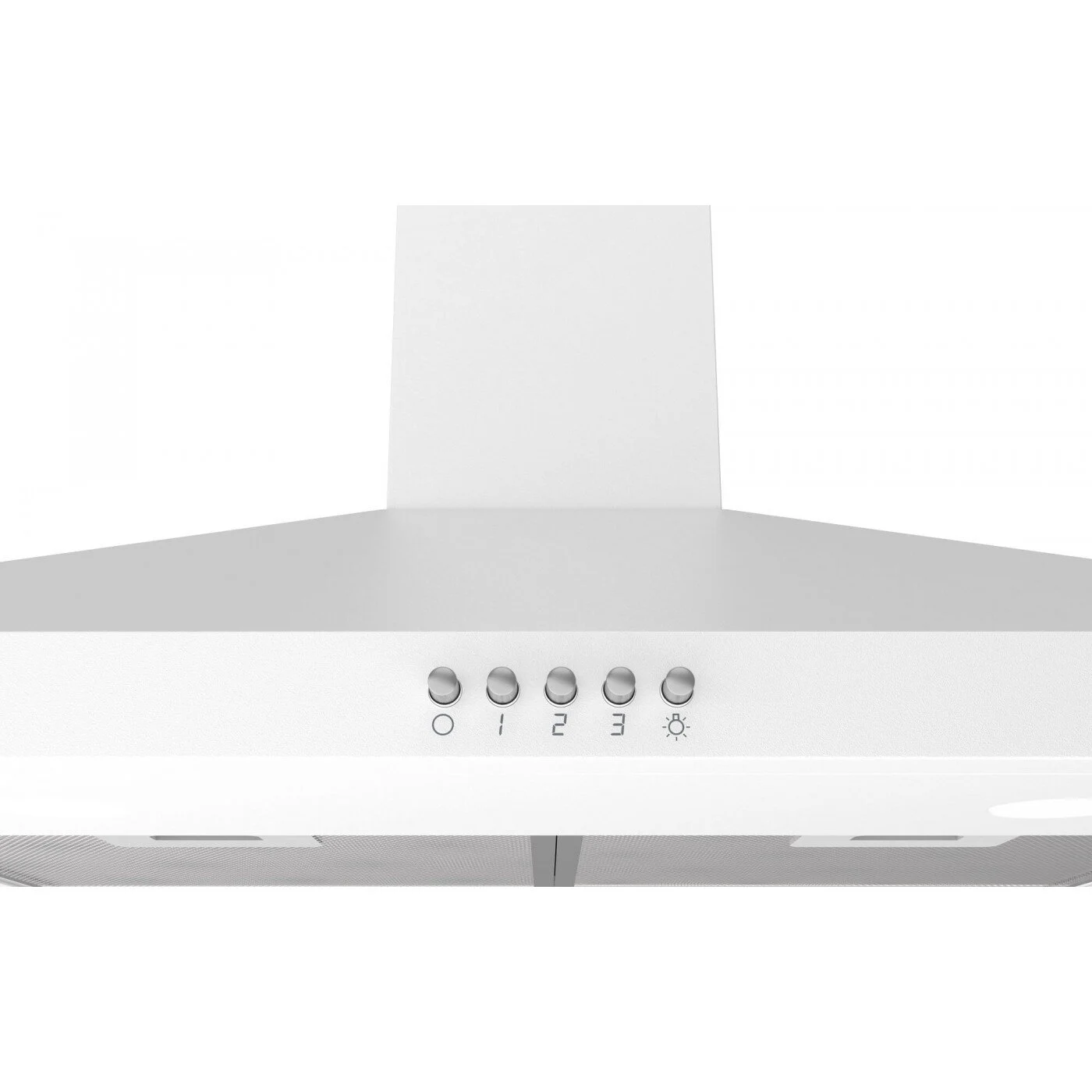 Hota decorativa LDK HP-3WH, Putere de absorbtie 300 m3/h, 3 trepte de putere, 1 motor, Iluminare LED, Filtru aluminiu,  Alb [4]