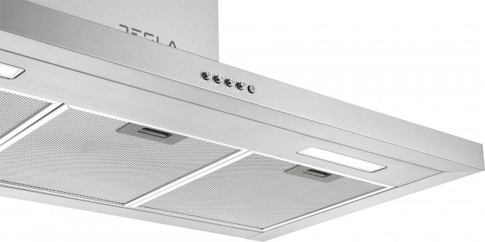 Hota decorativa Tesla DC900AX, T-shape, 1 motor 190W, Putere de absorbtie 630 m3/h, 3 viteze, Led 2x2W, 90 cm, Inox [3]