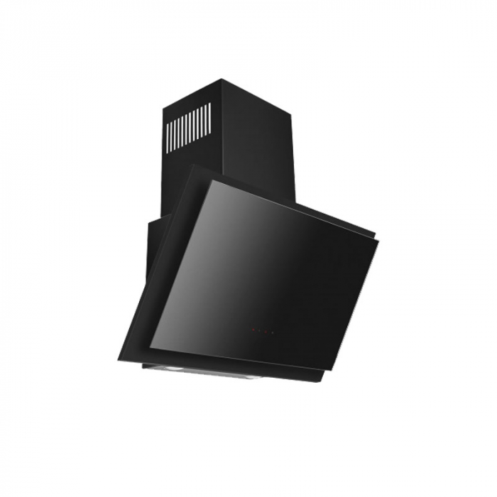 Hota Decorativa Tornado Ester 800 (60), 1 motor, latime 60 cm, 3 viteze, absorbtie 800 m3/ora, Negru [1]