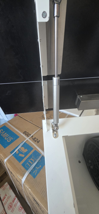 RESIGILATA - Hota Decorativa Tornado Megas 1200 (90) LED, clasa A, 1 motor Turbo, latime 90 cm, 4 viteze, absorbtie 1200 m3/ora, filtru anti-grasimi aluminiu 5 straturi, Alb [9]