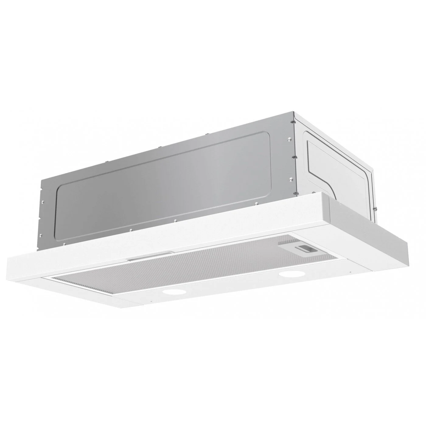 Hota incorporabila LDK HS-3WH, Putere de absorbtie 300 m3/h, 2 trepte de putere, 1 motor, Iluminare LED, Filtru aluminiu, Alb [2]