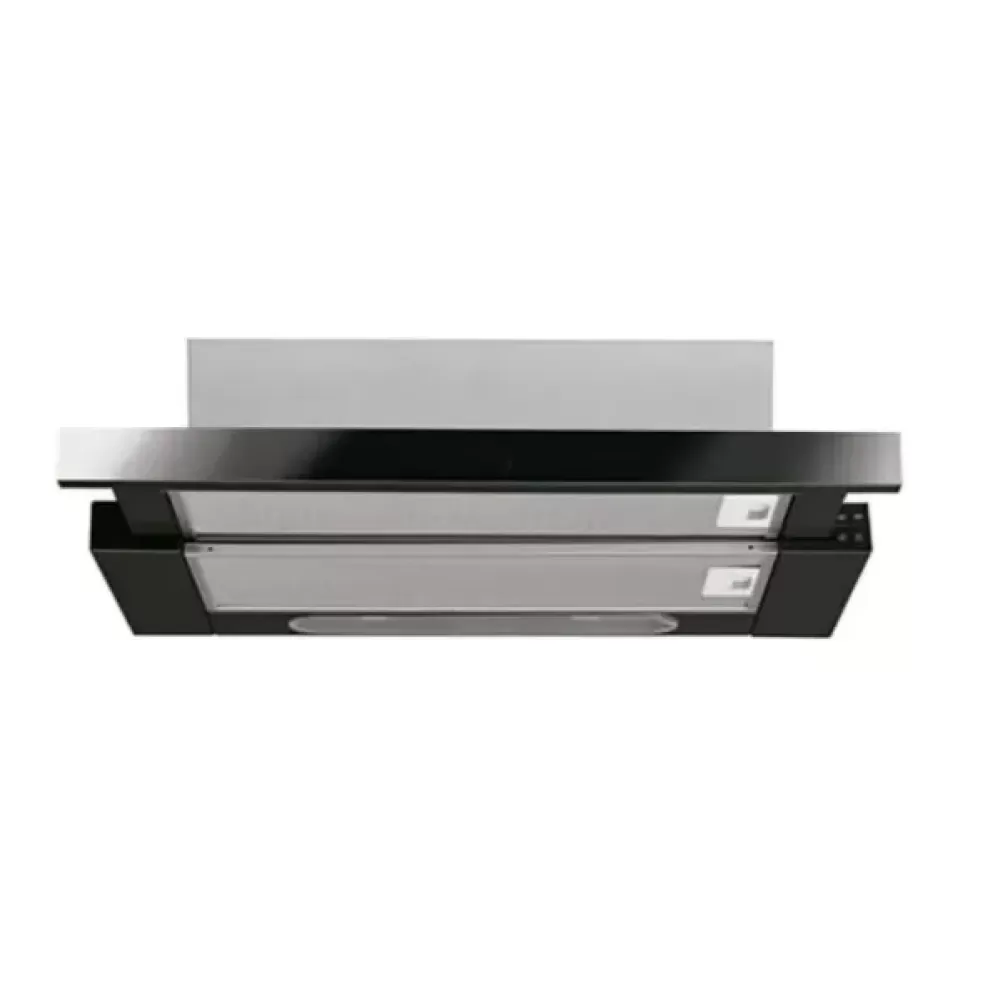 Hota incorporabila telescopica Studio Casa Iseo New Black, 60 cm, 2 motoare, putere de absorbtie 450 m3/h, Negru [2]