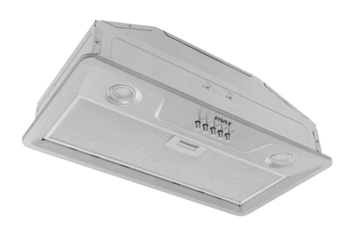 Hota incorporabilă Vivax CHO-60BI100T X, 52,5 cm, 100 W, 1 motor, 3 viteze, filtru aluminiu, iluminare LED, Inox [6]