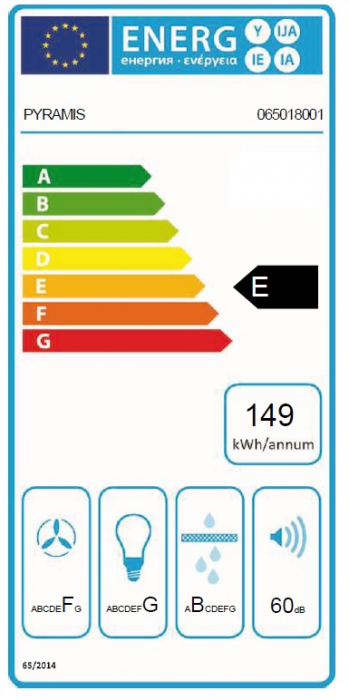 Hotă rustică Pyramis EL60, 60 cm, capacitate de absorbție 368 m³/h, finisaj bej și ramă decorativă din lemn natur, combinație armonioasă între tradițional și modern [4]
