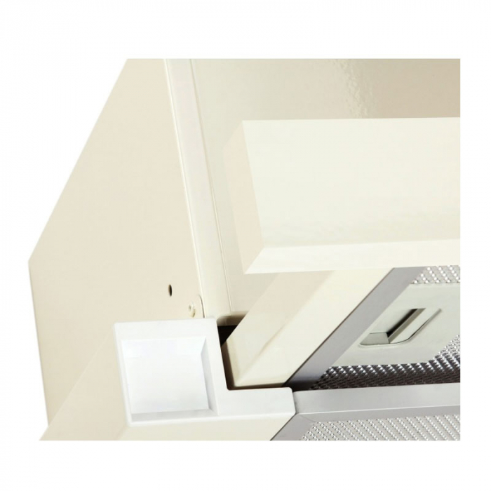 Hota Telescopica Incorporabila Tornado Sondo 700 (60), 1 motor, latime 60 cm, 2 viteze, absorbtie 700 m3/ora, Bej [3]