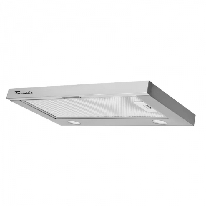 Hota Telescopica Tornado Solano 860 (60), 1 motor, latime 60 cm, 3 viteze, absorbtie 860 m3/ora, Inox [5]