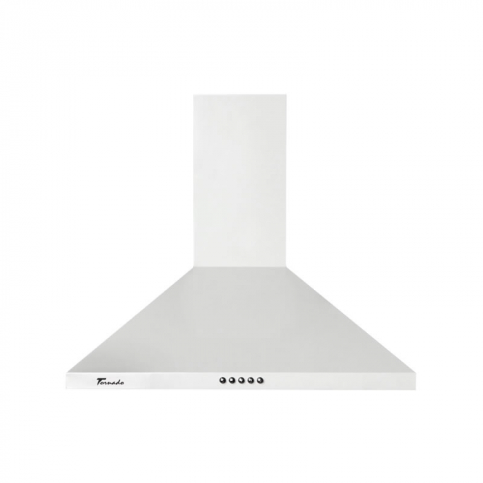 Hota tip Cupola Tornado Kent 750 (50) LED, 1 motor Turbo, latime 50 cm, 3 viteze, absorbtie 750 m3/ora, filtru anti-grasimi aluminiu 5 straturi, Alb [2]