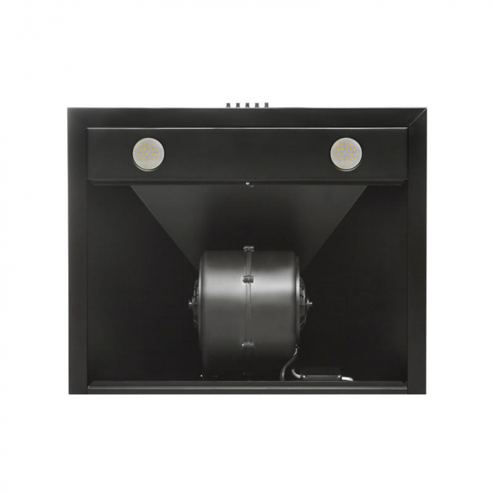 Hota tip Cupola Tornado Kent 750 (50) LED, 1 motor Turbo, latime 50 cm, 3 viteze, absorbtie 750 m3/ora, filtru anti-grasimi aluminiu 5 straturi, Negru [5]