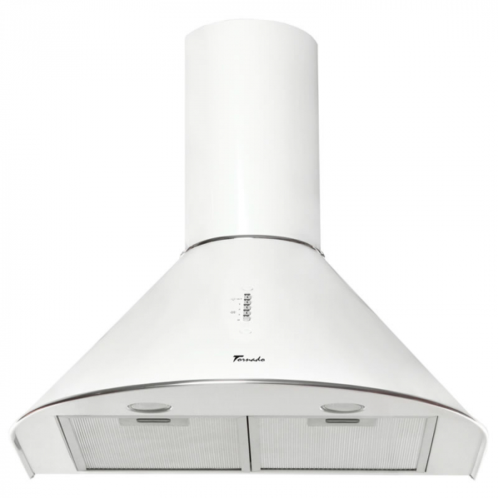 Hota tip Cupola Tornado Violla 750 (50) LED, 1 motor Turbo, latime 50 cm, 3 viteze, absorbtie 750 m3/ora, filtru anti-grasimi aluminiu 5 straturi, Alb [2]