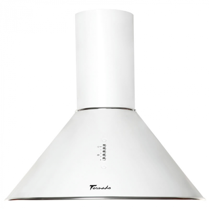 Hota tip Cupola Tornado Violla 750 (50) LED, 1 motor Turbo, latime 50 cm, 3 viteze, absorbtie 750 m3/ora, filtru anti-grasimi aluminiu 5 straturi, Alb [3]