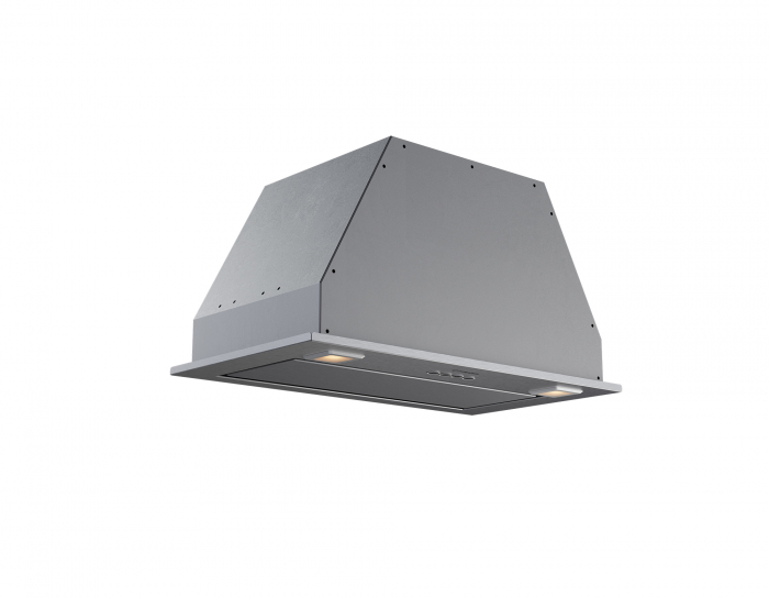 Hotă total incorporabilă Pyramis Turbo ERN, 52 cm, 1 motor puternic, absorbție 760 m³/h, control electronic Soft Touch, timer, finisaj inox elegant și modern [2]