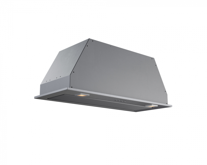 Hotă total incorporabilă Pyramis Turbo ERN 70 cm Inox, 1 motor, absorbție maximă 760 m³/h, control electronic Soft Touch, timer și finisaj inox modern [2]