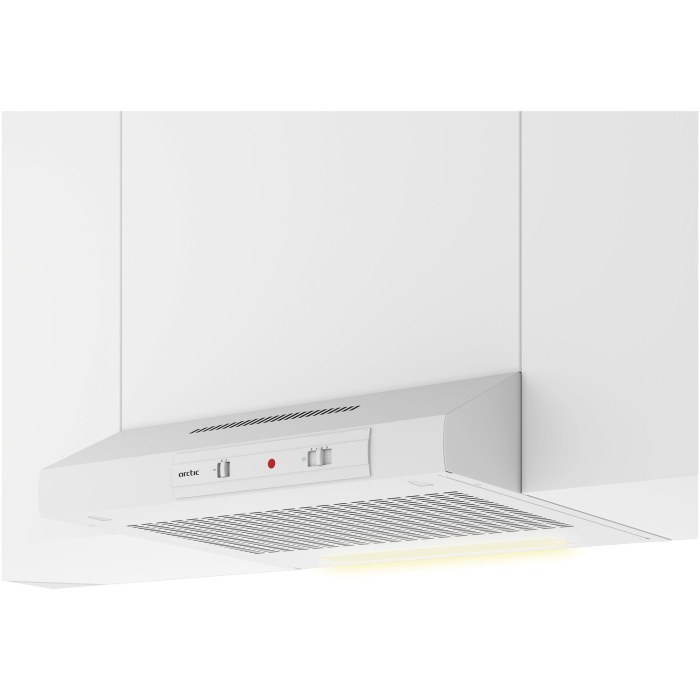 Hota traditionala Arctic AH611, Putere de absorbtie 295 mc/h, Iluminare LED, 1 motor, 60 cm, Alb [3]