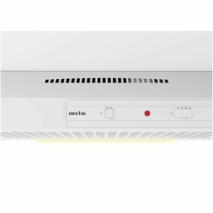 Hota traditionala Arctic AH611, Putere de absorbtie 295 mc/h, Iluminare LED, 1 motor, 60 cm, Alb [2]