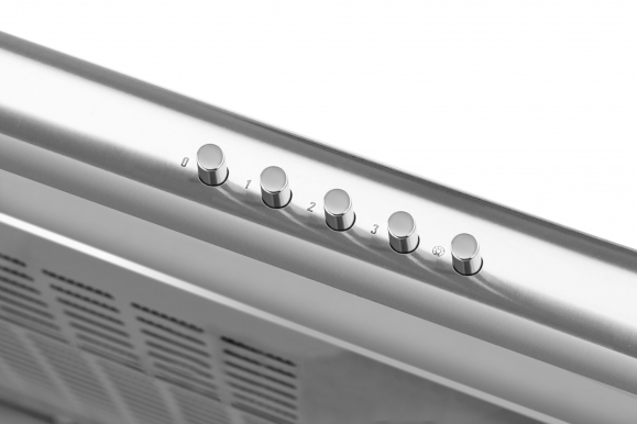 Hota traditionala Hansa, 60 cm, 200 m3/h, 1 motor, 1 filtru aluminiu, 3 trepte, iluminare, inox [2]