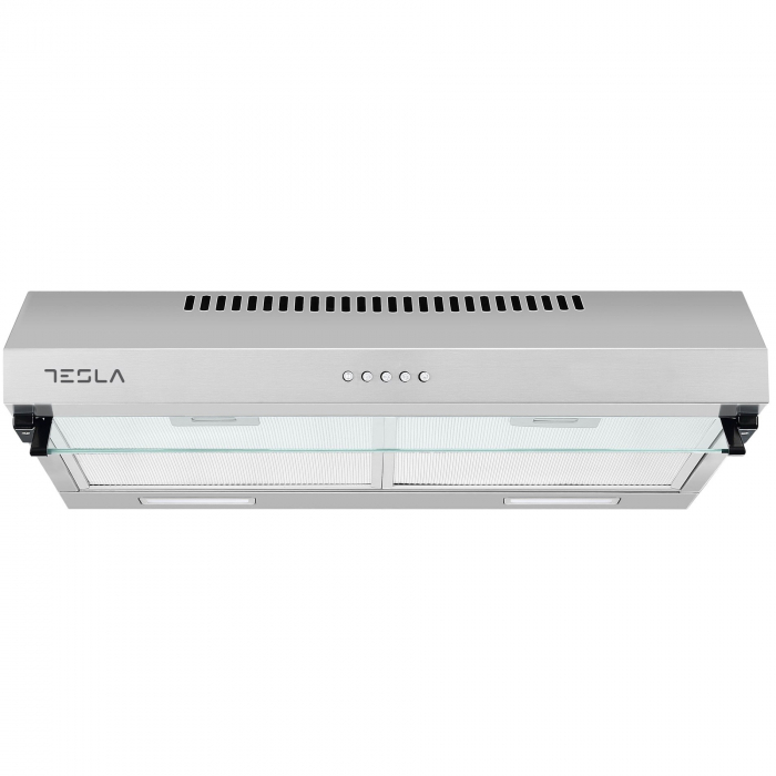 Hota traditionala Tesla DB601AX, 2 motoare, Putere de absorbtie 350m3/h, 3 viteze, Led 2x2W, 60 cm, Inox [3]