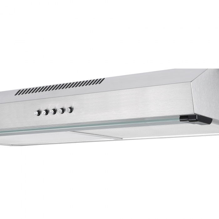 Hota traditionala Tesla DB601AX, 2 motoare, Putere de absorbtie 350m3/h, 3 viteze, Led 2x2W, 60 cm, Inox [2]