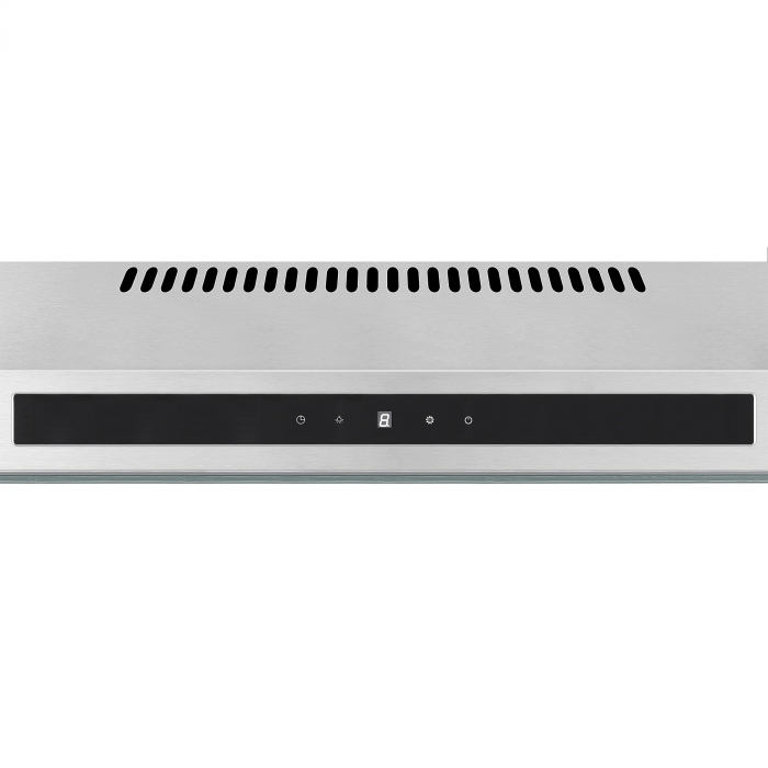 Hota traditionala Tesla DB601AXB, 2 motoare, Putere de absorbtie 350m3/h, Touch control, 3 viteze, Led 2x2W, 60 cm, Inox/negru [3]