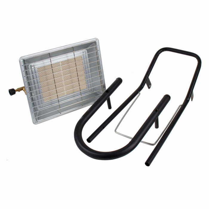 Incalzitor/Arzator/ Soba ceramica cu suport, 3500W Nurgaz pentru butelie + kit de conectare [6]