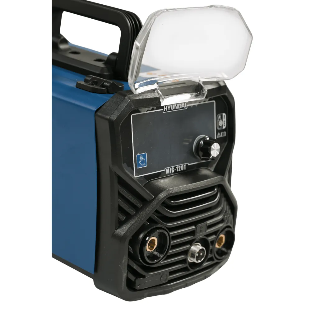 Invertor de Sudură Hyundai MIG-120T, MIG fără Gaz + MMA, 120 A, 230 V, Tehnologie IGBT, Hot Start, Anti Stick, Sârmă 0.8–1.0 mm [2]
