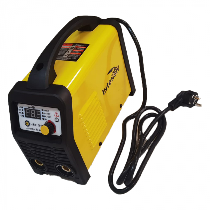 INVERTOR DE SUDURA MMA INTENSIV ARC 200A VRD-N, cabluri 3 m [10]