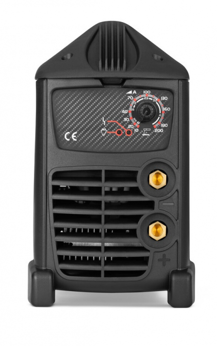 Invertor de sudura Telwin Force 205, 200 A, 230 V, electrod 1,6 – 4 mm, IP23, 5.8 kg, cutie transport, cleste de masa, cablu de sudura cu cleste port-electrod [4]