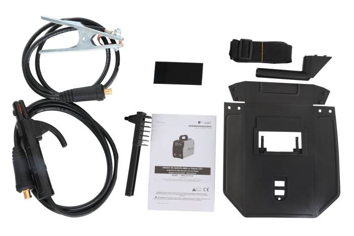 Invertor digital sudură ProWELD MMA 220 Puls, Pulse MMA, TIG Lift, Arc Force, VRD, Electrozi Ø 1.6–5.0mm, Oțel, Inox, Fontă [6]