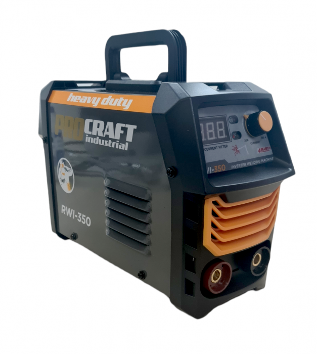 Invertor MMA Procraft RWI 350, 180 A, Industrial, Tranzistori IGBT + Masca, Noul Procraft [3]