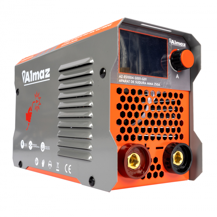 Invertor sudură Almaz 250A, Digital, Hot Start, Arc Force, Anti Stick, MMA/TIG LIFT, cu afisaj digital, IP21S [8]