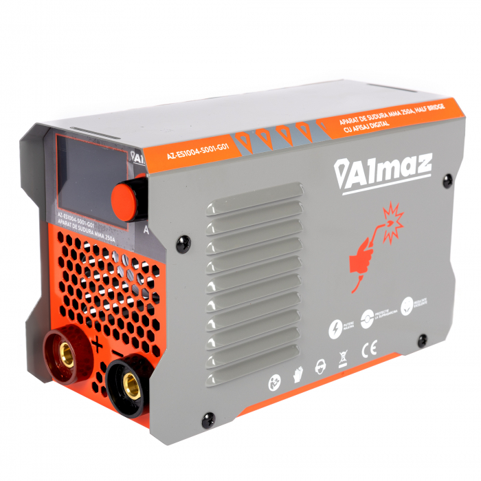 Invertor sudură Almaz 250A, Digital, Hot Start, Arc Force, Anti Stick, MMA/TIG LIFT, cu afisaj digital, IP21S [14]
