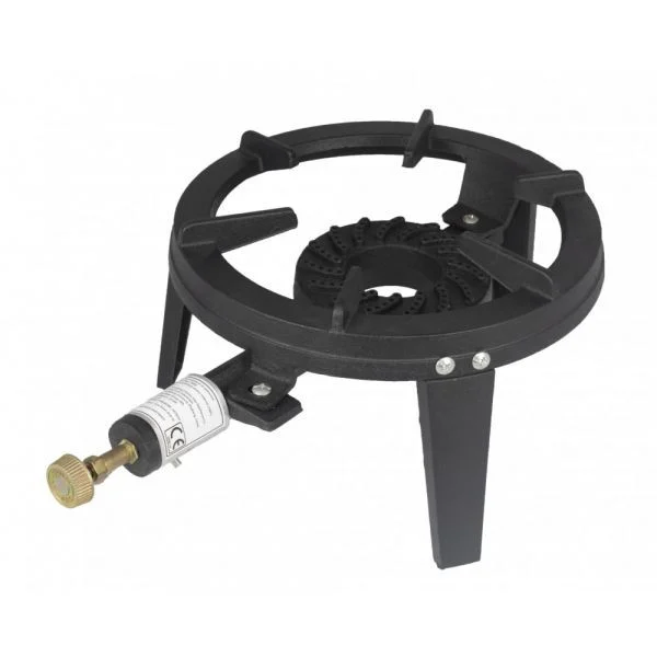 Kit Arzator/Pirostrie Elefant GB-22, 1 Inel Gaz Propan-Butan, GPL, Putere 6.5kW + Butelie GPL 26L [6]