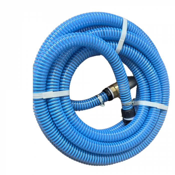 Kit complet furtun de aspiratie, sorb alama si racorduri, 1 tol 25 mm, 7 m lungime [6]