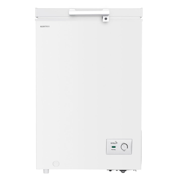 Lada frigorifica 2 in 1 frigider/congelator, Albatros LA117IME, motor INVERTER, capacitate 98 litri, [2]
