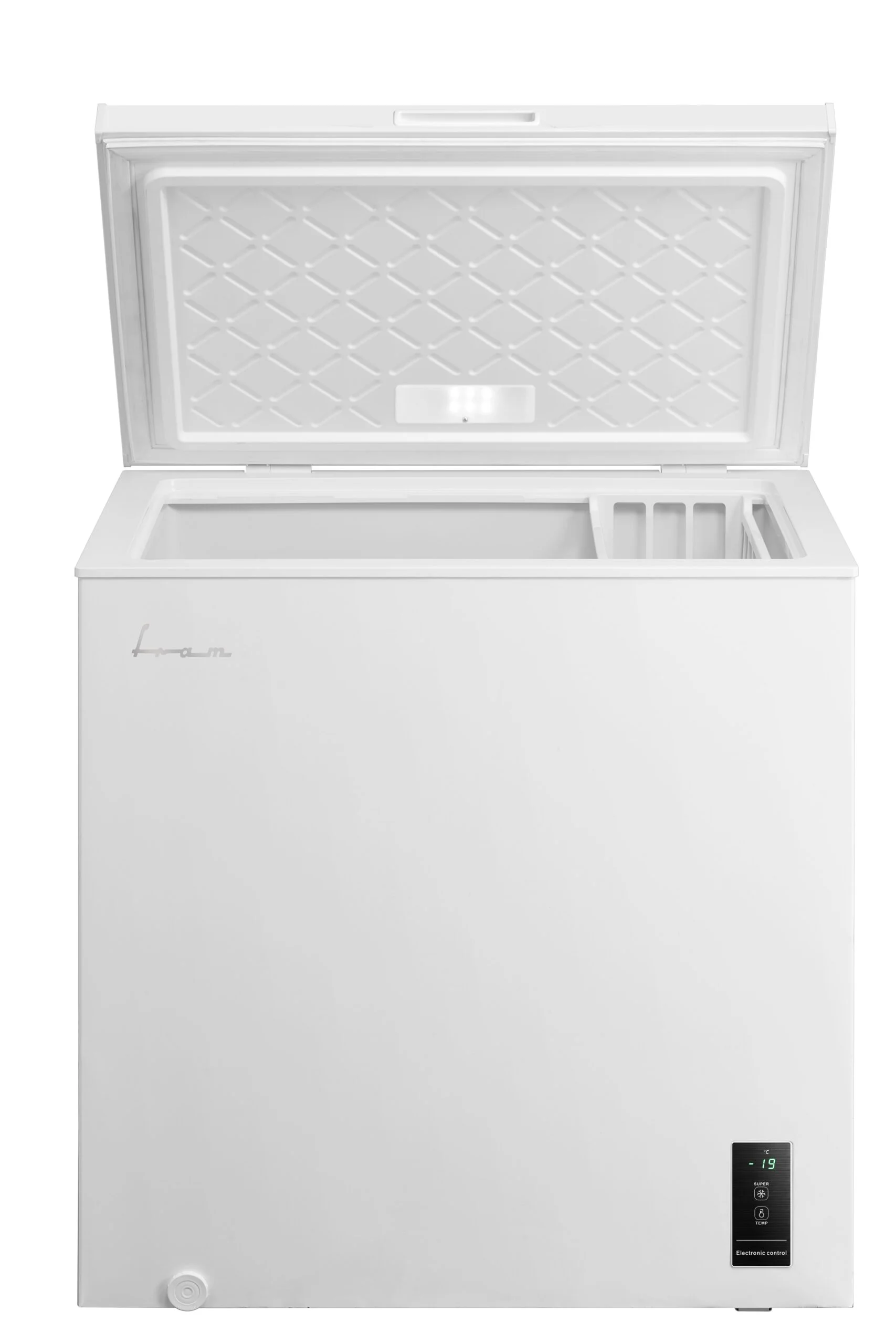 Ladă Frigorifică FRAM FCF-M198DINVCE++, 198 L, Convertibilă Frigider/Congelator, Compresor Inverter, Control Electronic, Display LED, Clasa E, Alb [2]