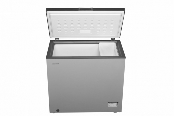 Ladă Frigorifică HEINNER HCF-205NHSE++, 198L, Clasa E, Argintiu, Control Electronic, Display LED [3]