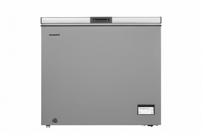 Ladă Frigorifică HEINNER HCF-205NHSE++, 198L, Clasa E, Argintiu, Control Electronic, Display LED [2]