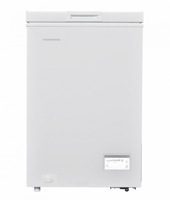 Lada frigorifica Heinner HCF-HM100CE++, 98 l, Clasa E, Frigider/Congelator, Control electronic, Alb [2]