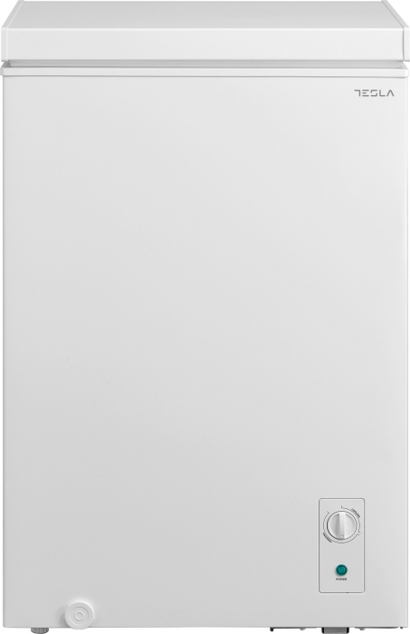 Lada frigorifica Tesla RH1000M, 99 l, Clasa E, Functie frigider, Control mecanic, H 85 cm, Alb [1]