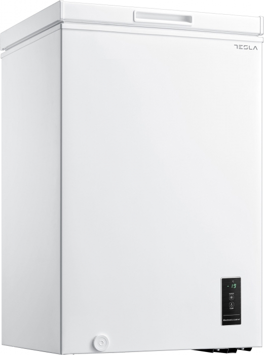 Lada frigorifica Tesla RH1500ME, 142 l, Clasa E, Functie frigider, Control electronic, Display led, H 85 cm, Alb [2]