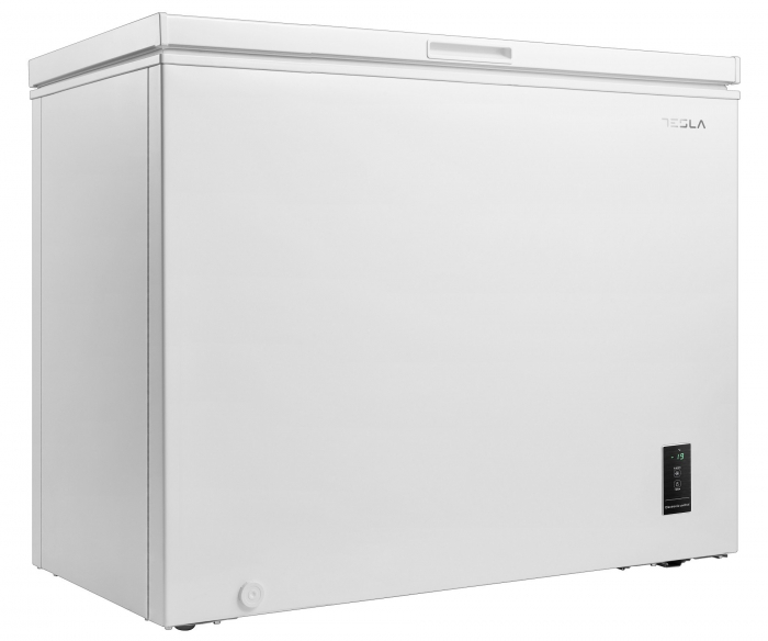 Lada frigorifica Tesla RH2500ME, 249 l, Clasa E, Functie frigider, Control electronic, Display led, H 85 cm, Alb [2]