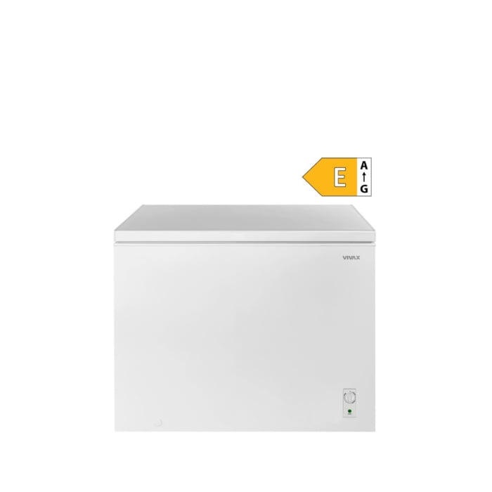 Lada frigorifica VIVAX CFR-199, Capacitate 198L, Clasa E, Conditii extreme -24 grade Celsius, Racire conventionala, Termostat reglabil, 1 cos metalic, H 87cm Alb [9]