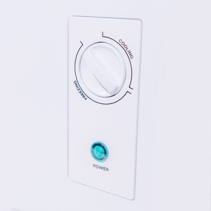Lada frigorifica VIVAX CFR-199, Capacitate 198L, Clasa E, Conditii extreme -24 grade Celsius, Racire conventionala, Termostat reglabil, 1 cos metalic, H 87cm Alb [4]