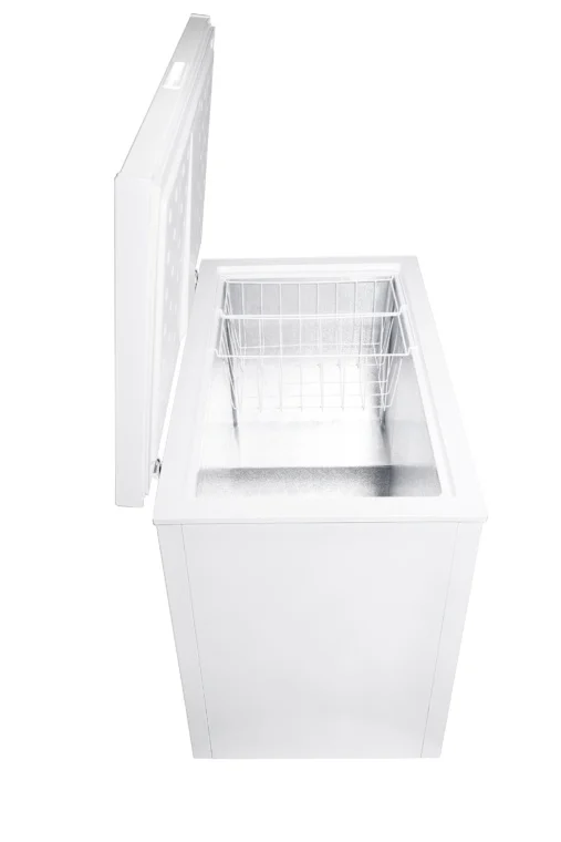 Lada frigorifica VIVAX CFR-250, Capacitate 249L, Clasa E, Conditii extreme -24 grade Celsius, Sistem convertibil - Functie frigider, Termostat reglabil, Doua cosuri metalice, H 85cm Alb [5]