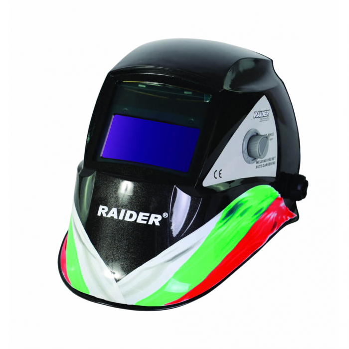 Masca de sudura cu cristale lichide DIN 9-13 RD-WH03 Raider Power Tools [1]