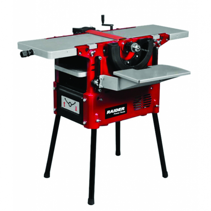 Masina combinata pentru tamplarie, 2200W, RDP-CWM01, rindeluire, gaurire, frezare, degrosare, circular [3]