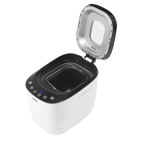 Masina de paine Heinner HBM-900WHBK, 550W, Capacitate 750-900G, Touch Control, Timer, Afisaj LCD, Alb [2]