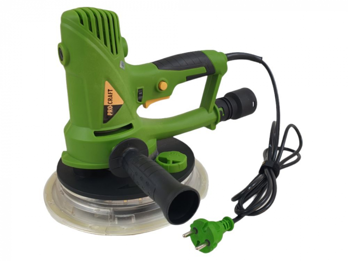 Masina de slefuit pereti Procraft EX950EL, 710 W, 180 mm, 1200-2500 rot/min cu aspirator + sac [4]